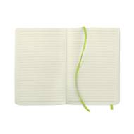 ТЕФТЕР А5 С ЛАСТИК BRETA, СВЕТЛО ЗЕЛЕН