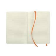 ТЕФТЕР А5 С ЛАСТИК BRETA, ОРАНЖЕВ