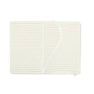 ТЕФТЕР А5  С ЛАСТИК BRETA, БЯЛ