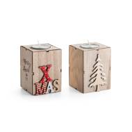 СВЕЩНИК С НАТУРАЛНА ДЕКОРАЦИЯ SCENT