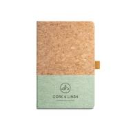 ТЕФТЕР А5 KLEE, КОРК СЪС СВЕТЛО ЗЕЛЕН ЕЛЕМЕНТ
