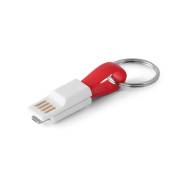 USB КАБЕЛ 2 В 1, ЧЕРВЕН