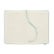 ТЕФТЕР А5 С ЛАСТИК NOTE RPET, МИНТ ЗЕЛЕН