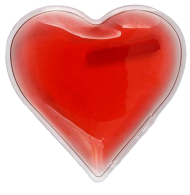 Затоплящ/Охлаждащ компрес във формата на сърце