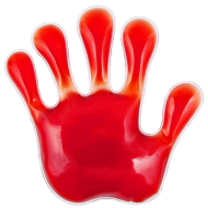 Затоплящ/Охлаждащ компрес във формата на ръка