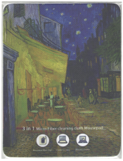 ПОДЛОЖКА ЗА МИШКА  ОТ МИКРОФИБЪР 3 в 1