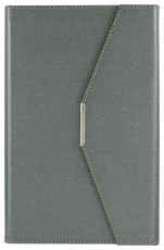 ПАПКА С ПОХЛУПАК А5,  СИВА