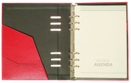 АГЕНДА С МЕХАНИЗЪМ А5, ЧЕРВЕНА