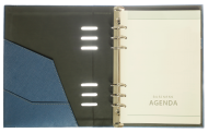 АГЕНДА С МЕХАНИЗЪМ А5,  СИНЯ
