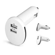 ЗАРЯДНО ЗА АВТОМОБИЛ PLUG, БЯЛО