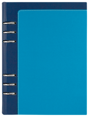 АГЕНДА С МЕХАНИЗЪМ А5, СВЕТЛО СИНЯ