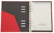 АГЕНДА С МЕХАНИЗЪМ А5, ЧЕРВЕНА