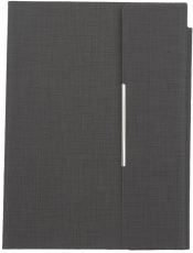 ТЕФТЕР А5 С ПОХЛУПАК, ЧЕРЕН