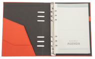 АГЕНДА С МЕХАНИЗЪМ А5, ОРАНЖЕВА