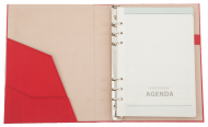 АГЕНДА С МЕХАНИЗЪМ А5 , ЧЕРВЕНА