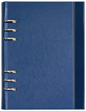 АГЕНДА С МЕХАНИЗЪМ А5,  СИНЯ