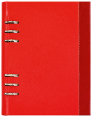 АГЕНДА С МЕХАНИЗЪМ А5, ЧЕРВЕНА