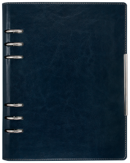 АГЕНДА С МЕХАНИЗЪМ А5, ТЪМНО СИНЯ