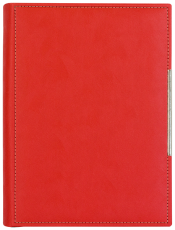 АГЕНДА С МЕХАНИЗЪМ А5 STANDARD, ЧЕРВЕНА