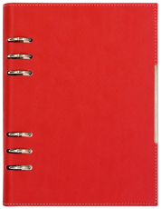 АГЕНДА С МЕХАНИЗЪМ А5, ЧЕРВЕНА