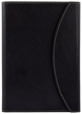 ПАПКА А5 С ПОХЛУПАК, ЧЕРНА