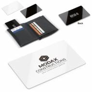 КАРТА С RFID ЗАЩИТА, БЯЛА
