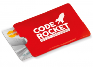 КАЛЪФ ЗА БАНКОВА КАРТА С RFID ЗАЩИТА, ЧЕРВЕН