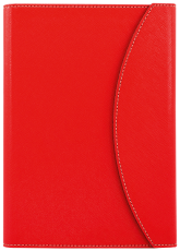 ПАПКА А5 С ПОХЛУПАК, ЧЕРВЕНА
