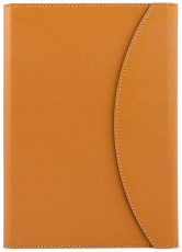 ПАПКА А5 С ПОХЛУПАК, ОРАНЖЕВА