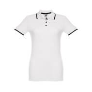 ДАМСКА БЛУЗА С ЯКА, ROME WOMAN, БЯЛА