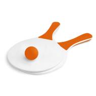 ХИЛКИ ЗА ТЕНИС FILIPINAS БЕЛИ С ОРАНЖЕВИ ДРЪЖКИ