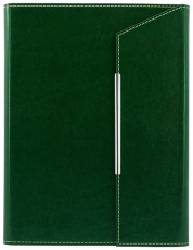 ПАПКА А5 С ПОХЛУПАК, ЗЕЛЕНА