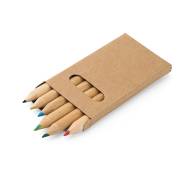 КУТИЯ С 6  ЦВЕТНИ МОЛИВА BIRD