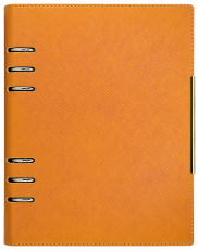 АГЕНДА С МЕХАНИЗЪМ А5, ОРАНЖЕВА