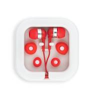СЛУШАЛКИ С МИКРОФОН OSLER, ЧЕРВЕНИ