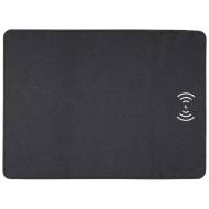 ПОДЛОЖКА ЗА МИШКА С БЕЗЖИЧНО ЗАРЕЖДАНЕ, ЧЕРНА