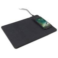 ПОДЛОЖКА ЗА МИШКА С БЕЗЖИЧНО ЗАРЕЖДАНЕ, ЧЕРНА