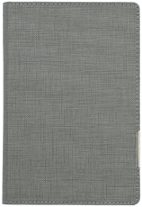 ТЕФТЕР А5 СЪС СПИРАЛА, СИВ