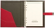 АГЕНДА А5 ЕЛЕГАНС, ЧЕРВЕНА
