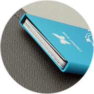 КУТИЯ ЗА БАНКОВИ КАРТИ 944108 12, СИНЯ