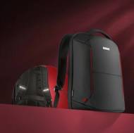 РАНИЦА ПРОТИВ КРАЖАБА XENON, С ЧЕРВЕНИ ЕЛЕМЕНТИ