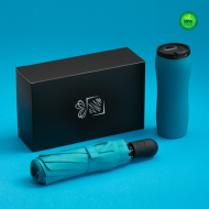 КОМПЛЕКТ СГЪВАЕМ АВТ. ЧАДЪР + ТЕРМОЧАША, ТЮРКОАЗ