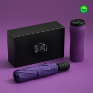 КОМПЛЕКТ СГЪВАЕМ АВТ. ЧАДЪР + ТЕРМОЧАША, ЛИЛАВ