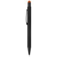 МЕТАЛНА ХИМИКАЛКА STYLUS METAL, ЧЕРНА+ОРАНЖЕВО