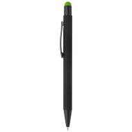 МЕТАЛНА ХИМИКАЛКА STYLUS METAL, ЧЕРНА+СВ. ЗЕЛЕНО