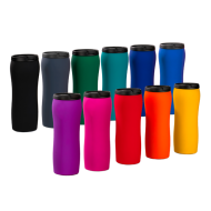 ТЕРМО ЧАША ЗА ПЪТ COLORISSIMO, ОРАНЖЕВА