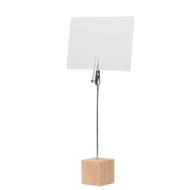 ЩИПКА ЗА БЕЛЕЖКИ С ДЪРВЕНА ОСНОВА